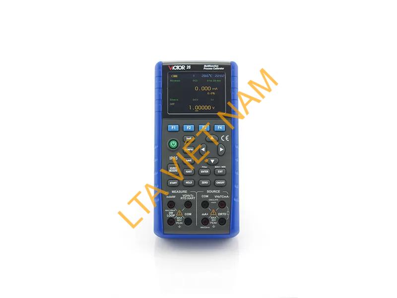 pl33672288 victor multifunction process calibrator signal generator with accuracy of 0 01 5 digits display 24v loop circuit ip65