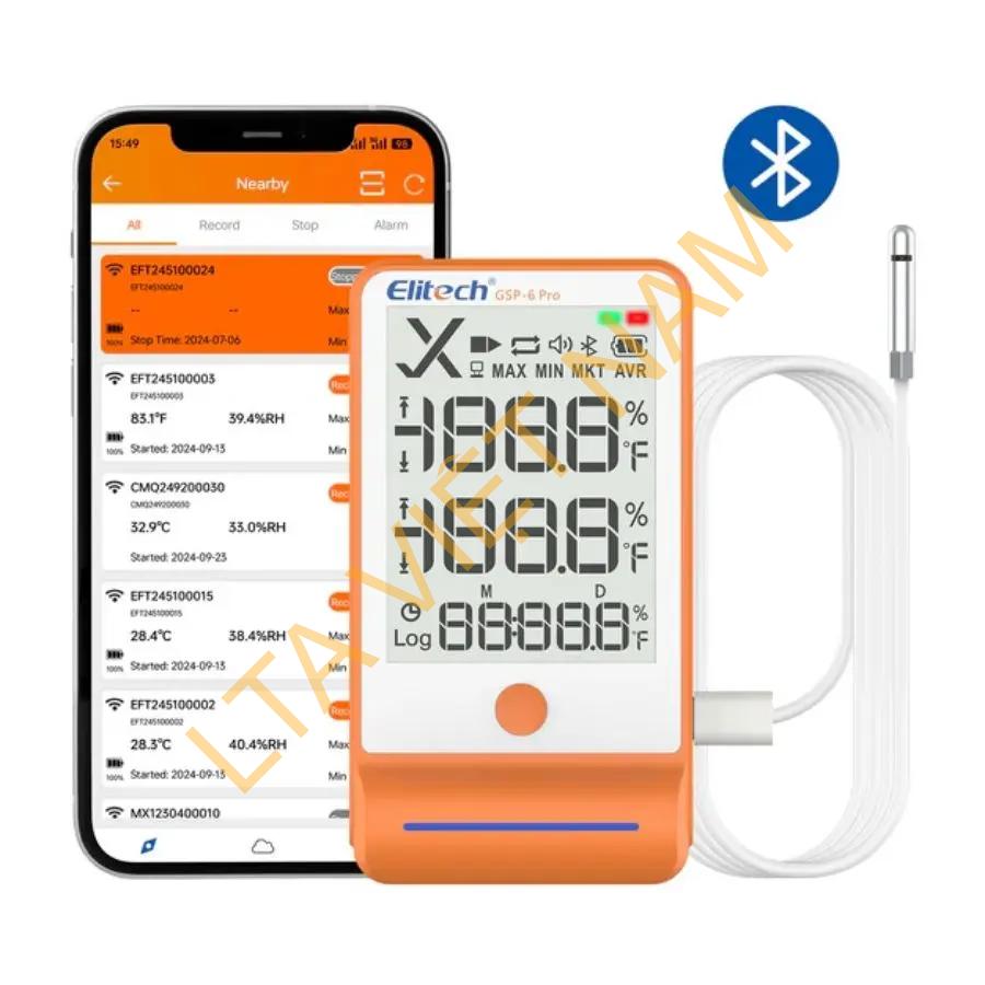 Hướng dẫn sử dụng nhiệt ẩm kế tự ghi Elitech GSP-6Pro 3 Nhiet am ke tu ghi Elitech GSP 6 Pro ket noi Bluetooth.jpg