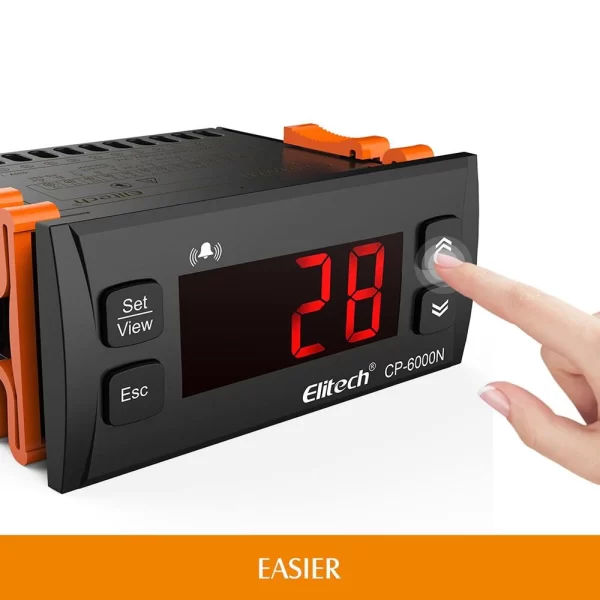 elitech cp 6000n current monitoring relays overload relays phase monitoring relays temperature control rs 485 communication 2 80a 30 200aelitech technology inc