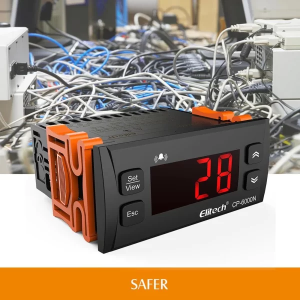 elitech cp 6000n current monitoring relays overload relays phase monitoring relays temperature control rs 485 communication 2 80a 30 200aelitech technology inc