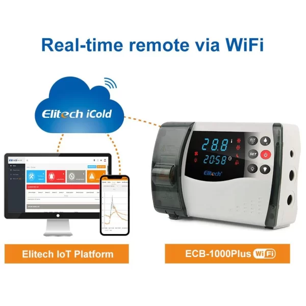 elitech ecb 1000plus digital temperature control box wireless temperature controllerelitech technology inc