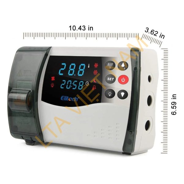 elitech ecb 1000plus wireless digital temperature control box 100 250velitech technology inc
