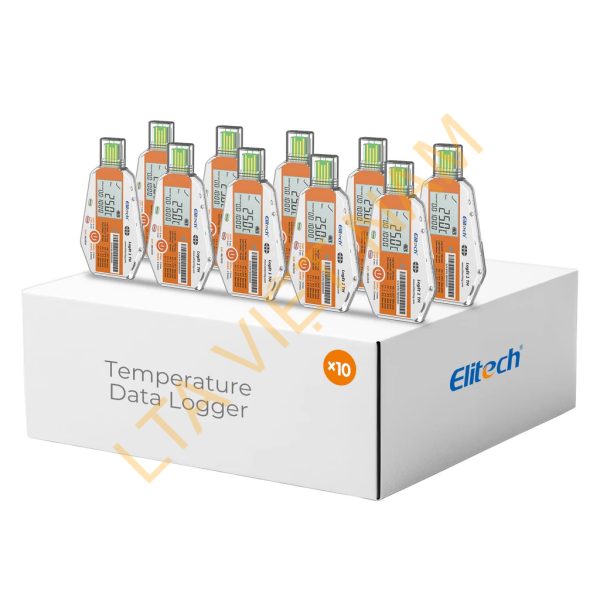elitech loget 1 th single use temperature and humidity data loggerelitech technology inc