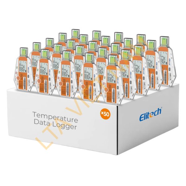 elitech loget 1 th single use temperature and humidity data loggerelitech technology inc