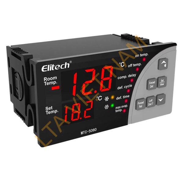 elitech mtc 5060 digital temperature controller universal thermostat cold room refrigerator cooling defrostelitech technology inc