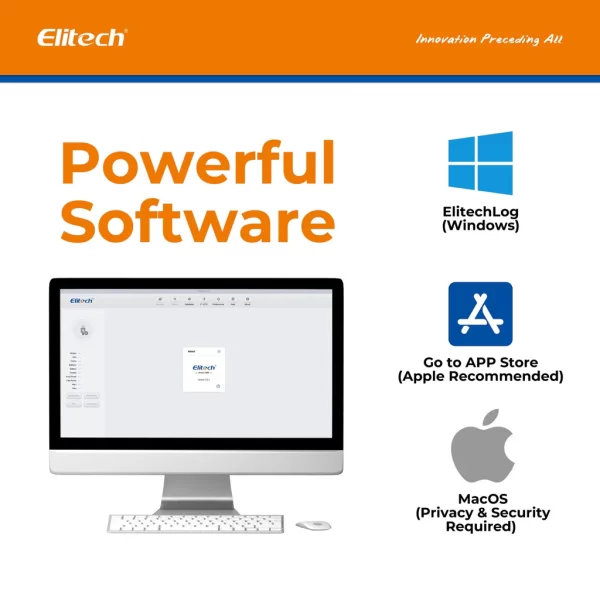 elitech pdf usb digital temperature data logger reuseable recorder ddl 64000 points high accuracy shadow data built in buzzer auto pdf csv report windowsmacos s