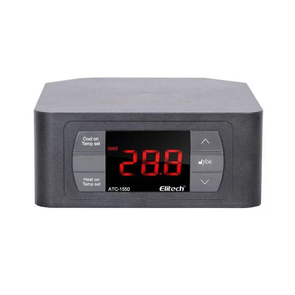 elitech pre wired atc 1550 temperature controller automatic cooling heating