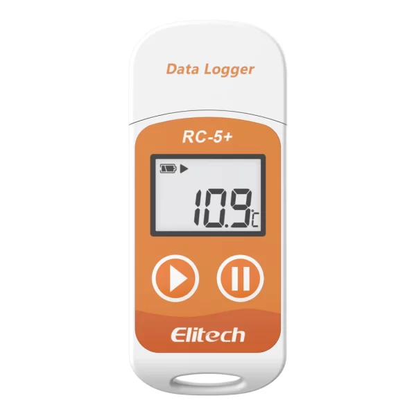 elitech rc 5 reusable usb temperature data logger with auto pdf reportelitech technology inc
