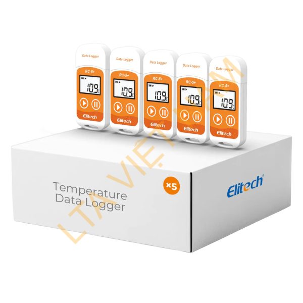 elitech rc 5 reusable usb temperature data logger with auto pdf reportelitech technology inc