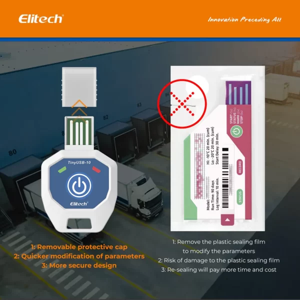 elitech tinyusb single use temperature recorder data logger tinyusb 10elitech technology inc