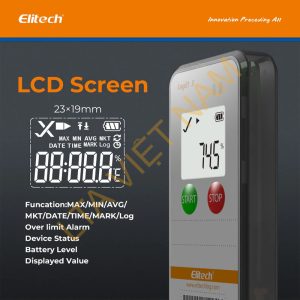 elitech usb digital temperature humidity data logger with shadow data reusable recorder 32000 points auto pdf csv report for windowsmacos refrigerator thermomet 787577 800x800