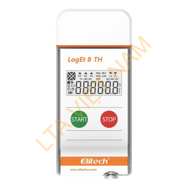 elitech usb temperature humidity data logger reusable temperature recorder digital refrigerator thermometer high accuracy auto pdf report usb port 32000 points