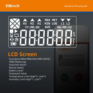 elitech usb temperature humidity data logger reusable temperature recorder digital refrigerator thermometer high accuracy auto pdf report usb port 32000 points 988724 1024x1024