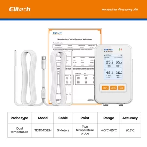 elitech wifi 4g cellulari real time digital temperature humidity light data logger with diverse replaceable probessold separately 100000 points cloud data stora 735383 1024x1