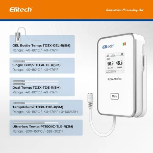 elitech external glycol bottle temperature probe temperature sensor matches with rcw 360pro device only monitor 40176 4080 audio plug connector 164ftelitech tec 441340 1024 1